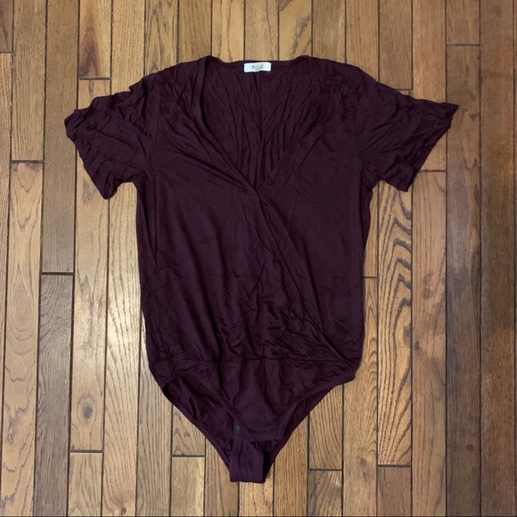 Madewell Crossover Bodysuit - Picture 2 of 6